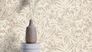 Non-woven wallpaper Rasch leaves brown cream 330311 1