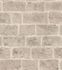 Non-woven wallpaper Rasch stone look beige cream 865721 2