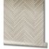 Non-woven wallpaper wood look cream grey 33373 3