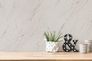 Non-woven wallpaper marble grey silver metallic 39336-1 1