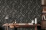 Non-woven wallpaper marble black gold metallic 39336-2 7