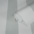 Non-woven wallpaper stripes texture white grey 3979-59 1