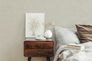 Non-woven wallpaper textile look plain beige white 47613 1