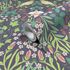 Non-woven wallpaper flowers ornaments black green 47621 2