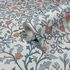 Non-woven wallpaper flowers tendrils blue orange 47627 2