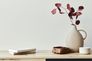 Non-woven wallpaper plain metal look beige cream 47631 1
