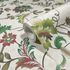 Non-woven wallpaper floral modern cream green red 47648 2