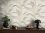 Designer wallpaper Michalsky leaves cream green 39980-2 5