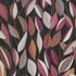 Non-woven wallpaper leaf pattern black grey red 10431-06 2