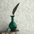 Non-woven wallpaper floral green cream 10435-07 1