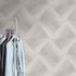 Non-woven wallpaper graphic taupe cream metallic 10404-37 1