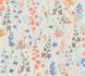 Non-woven wallpaper wildflowers grey orange 39606-3 2