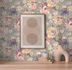 Non-woven wallpaper vintage flowers grey pink 39607-2 6