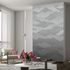 Wall mural Guido Maria Kretschmer mountains graphic grey 1