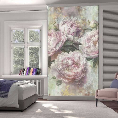 Wall mural Guido Maria Kretschmer flowers pink green