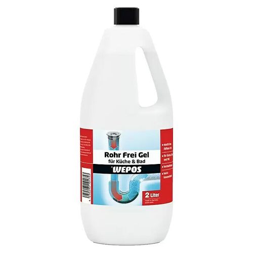 Wepos Drain-Ex Gel Kitchen & Bathroom 2 L Drain Cleaner