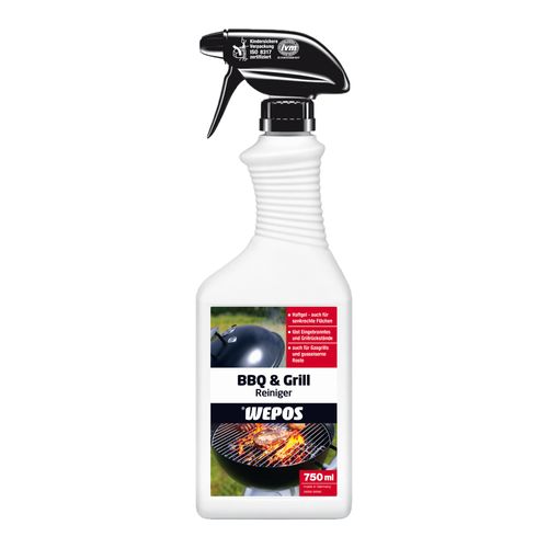 Wepos BBQ & Grill Cleaner Spray Adhesive Gel 750 ml