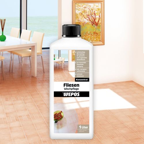 Wepos Marble & Stone Neutral Cleaner 1 L Contains Soap