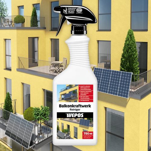 Wepos balcony power station cleaner spray 750 ml