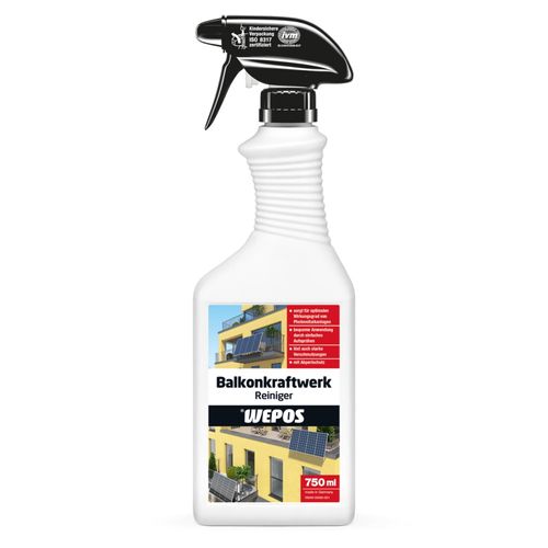 Wepos balcony power station cleaner spray 750 ml