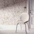 Non-woven wallpaper Elle leaves beige glitter 10446-02 5