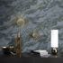 Non-woven wallpaper Elle Marble Blue Gold 10447-08 1