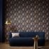 Non-woven wallpaper Elle mosaic blue beige gold 10458-08 5