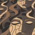 Non-woven wallpaper Elle mosaic brown beige gold 10458-37 3