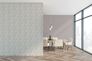 Wallpaper Daniel Hechter uni textile look light grey 5