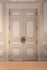 Wall mural Daniel Hechter door old building beige cream 1