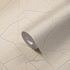 Non-woven wallpaper stone look beige cream metallic 39934-2 7