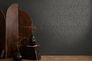 Non-woven wallpaper stone look black gold metallic 39934-4 6