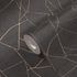 Non-woven wallpaper stone look black gold metallic 39934-4 7