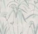 Non-woven wallpaper floral grey blue metallic 39936-3 2