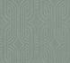 Non-woven wallpaper retro green white gold 39937-5 2