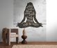 Photo wallpaper concrete look yoga grey black 39856-1 1