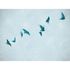 Photo wallpaper birds sky watercolour blue 39923-1 2