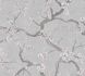 Non-woven wallpaper floral grey silver metallic 78199-3 2