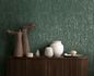 Non-woven wallpaper stone look green blue metallic 78666-4 3