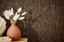 Non-woven wallpaper stone look brown black metallic 78666-6 3