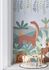 Non-woven wallpaper kids dino jungle green red 77062-1 2