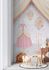 Non-woven wallpaper kids princess crown pink grey 77066-1 2