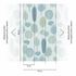 Non-woven wallpaper kids abstract trees blue green 77071-1 3