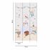 Non-woven wallpaper kids circus animals beige grey 77072-1 3