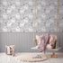 Non-woven wallpaper unicorns wooden panels grey 77076-1 1