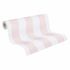 Non-woven wallpaper kids stripes pink cream 77078-2 3