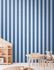 Non-woven wallpaper kids stripes pattern blue 77078-5 4