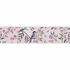 Border Non-Woven kids Floral Birds Pink grey 77137-1 2