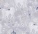 Non-woven wallpaper kids unicorns floral grey white 77138-1 2