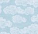 Non-woven wallpaper kids sky clouds blue white 77143-1 2